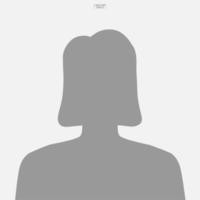 icône de femme pour le profil utilisateur. icône féminine. signe et symbole humain ou humain. vecteur.