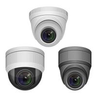 caméra de surveillance vector illustration design isolé sur fond blanc