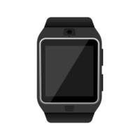 illustration de conception de vecteur smartwatch isolé sur fond blanc