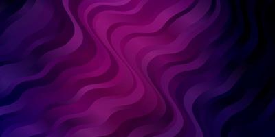 modèle vectoriel violet foncé, rose avec des lignes ironiques.