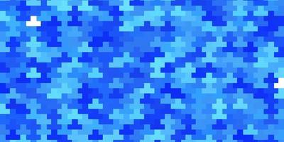 texture de vecteur bleu clair dans un style rectangulaire