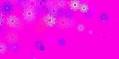 fond de vecteur violet clair, rose avec des formes aléatoires.