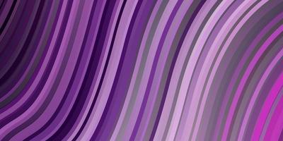 texture vecteur violet clair avec des courbes.