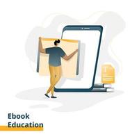 page de destination ebook éducation