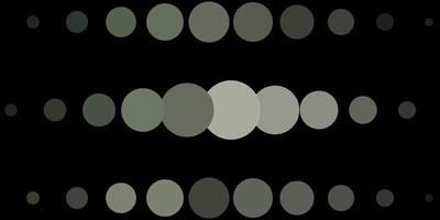 modèle vectoriel gris clair avec des cercles.