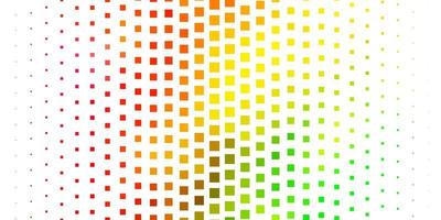 disposition de vecteur multicolore clair avec des lignes, des rectangles.