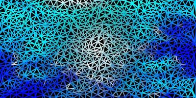 texture de polygone dégradé vecteur bleu clair.