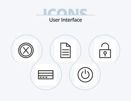 pack d'icônes de ligne d'interface utilisateur 5 conception d'icônes. . carte. bannière de construction. emplacement. moins vecteur