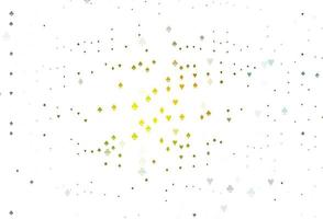 disposition vectorielle vert clair et jaune avec des éléments de cartes. vecteur