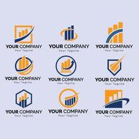 modèle de logo de finance d'entreprise vecteur gratuit
