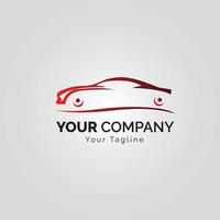 ensemble de vecteur de logo de voiture vecteur gratuit