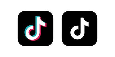 vecteur de logo tiktok, symbole tiktok, vecteur gratuit d'icône tiktok