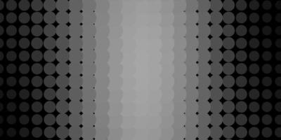 texture de vecteur gris clair avec des cercles.