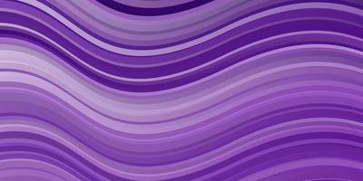 modèle vectoriel violet clair avec des courbes