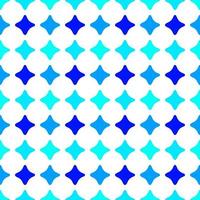 motif répétitif sans couture vif de losange bleu et bleu foncé pour papiers peints, textiles, tissus et autres surfaces vecteur