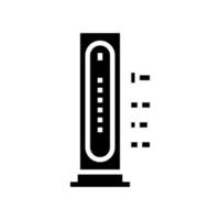 illustration vectorielle d'icône de glyphe de modem câble vecteur