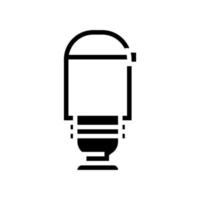 narguilé panier glyphe icône illustration vectorielle vecteur
