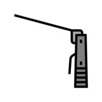 illustration vectorielle d'icône de couleur de soudage plasma vecteur