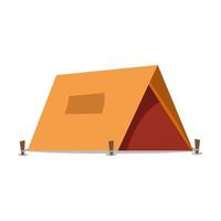 tente camping icône signe symbole conception vecteur