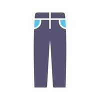 icône de vecteur de pantalons pour hommes