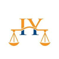 lettre iy création de logo de cabinet d'avocats pour avocat, justice, avocat, juridique, service d'avocat, cabinet d'avocats, échelle, cabinet d'avocats, avocat d'entreprise vecteur