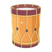 tambour traditionnel tendance vecteur