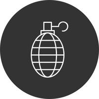 icône de vecteur de grenade