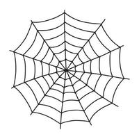 toile d'araignée d'halloween vecteur