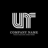 ut conceptions de logo initiales, modèle de logo monogramme créatif vecteur