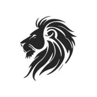 ajoutez de l'élégance et de la force à votre marque avec un logo de lion propre et minimal. vecteur