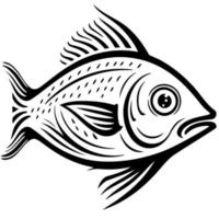 poisson animal aquatique vecteur
