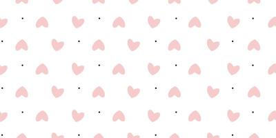 motif d'amour mignon et simple pour le fond. conception de papier peint saint valentin vecteur