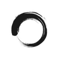 cercle zen simple vecteur