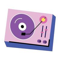 concepts de vinyle à la mode vecteur