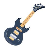 guitare rock tendance vecteur