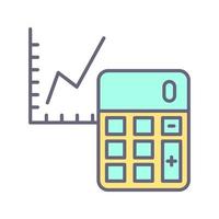 icône de vecteur de comptabilité