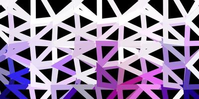 texture de polygone dégradé vecteur violet clair.