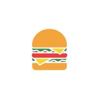 illustration vectorielle de conception d'icône de hamburger vecteur