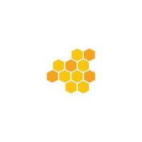 miel peigne logo vecteur icône concept d