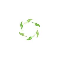 création de logo vectoriel feuille d'arbre, respectueux de l'environnement