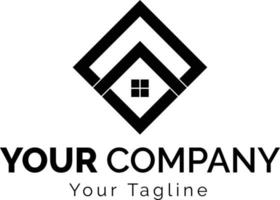 inspiration de conception de logo de bâtiment immobilier. bâtiment logo design vecteur gratuit