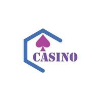 vecteur de logo de casino