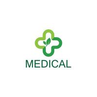 logo médical de la santé vecteur