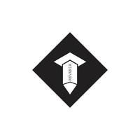 icône du logo crayon vecteur