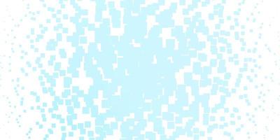 texture de vecteur bleu clair dans un style rectangulaire
