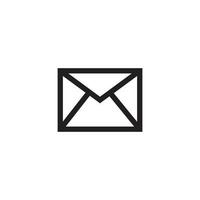 icône du logo de courrier vecteur