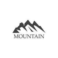 logo d'icône de montagne vecteur