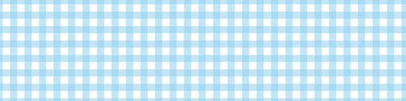 motif de pique-nique bleu vichy. nappe pour table de pâques. texture pour plaid. illustration vectorielle vecteur