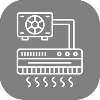 icône de vecteur de climatiseur