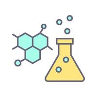 icône de vecteur de chimie